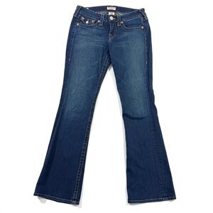 True Religion Becky Bootcut Jeans Size 28 Petite Y2K